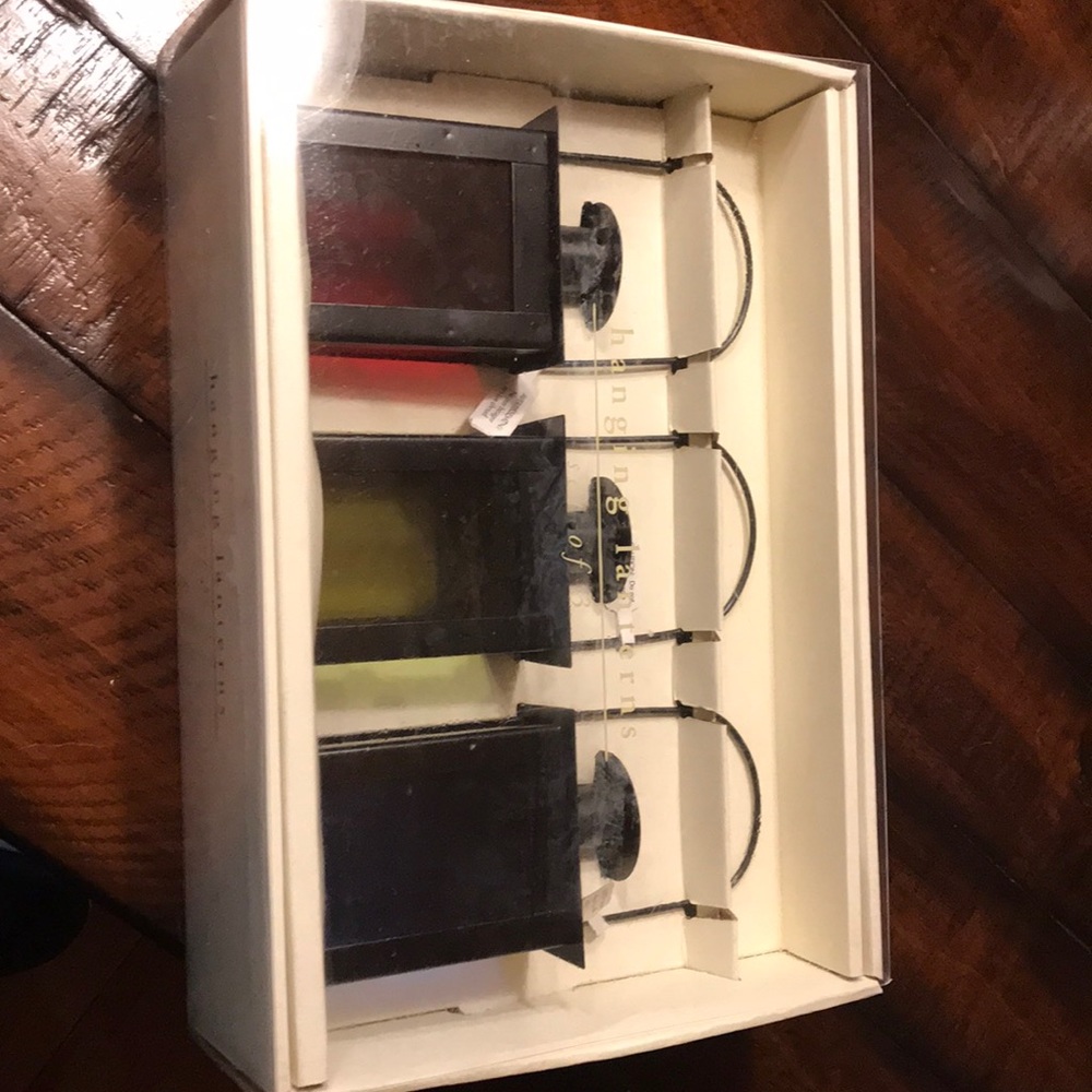 Pier One Hanging Lanterns, set of (3)